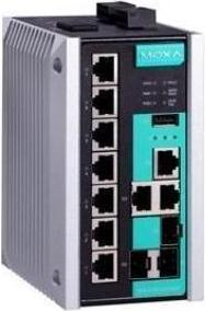 Immagine prodotto Moxa EDS-510E-3GTXSFP-T - Switch Gigabit Ethernet gestito con 7 porte 10/100BaseT(X) (10 porte)