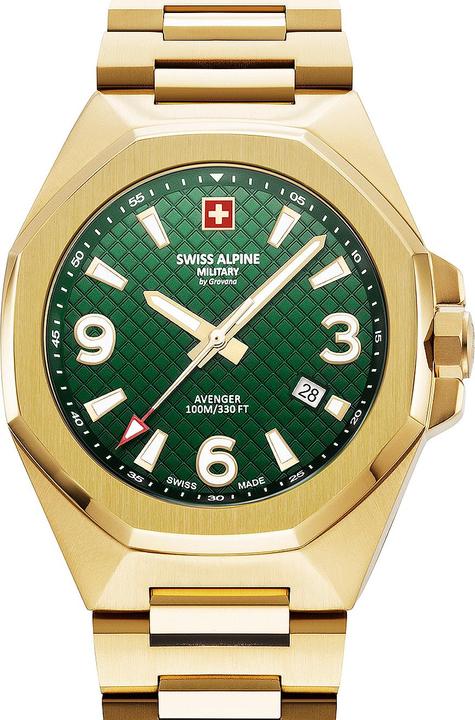Produktbild Swiss Alpine Military 7005.1114 Avenger Herrenuhr 42mm 10ATM (Sportuhr, 42 mm)
