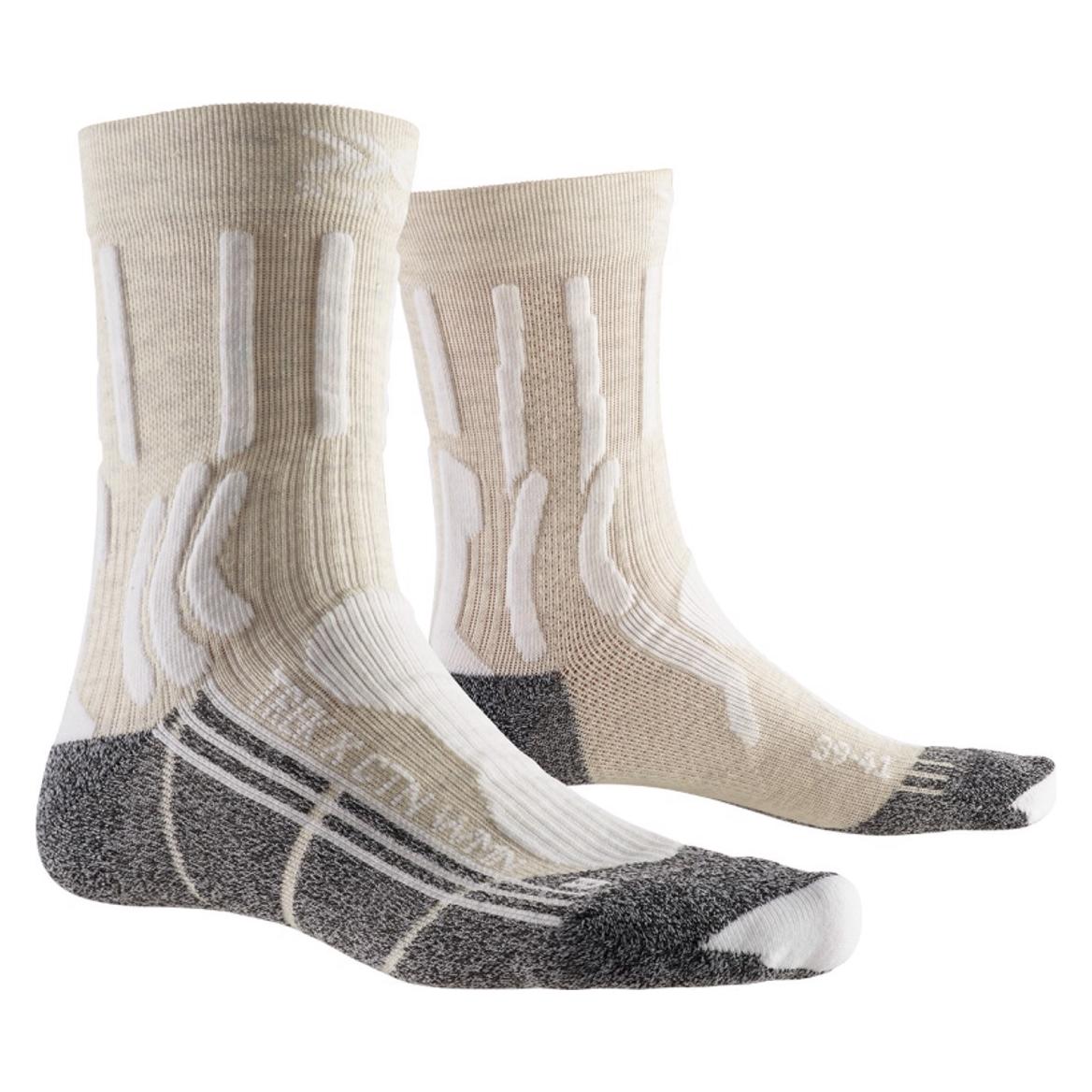 X-Socks, Damen, Sportsocken, Trek X Ctn (37 - 38), Weiss