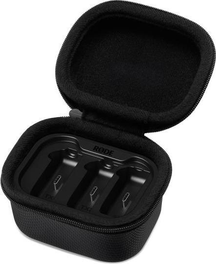 Actual product image RØDE Wireless GO Gen 3 Charge Case + mit Tuch