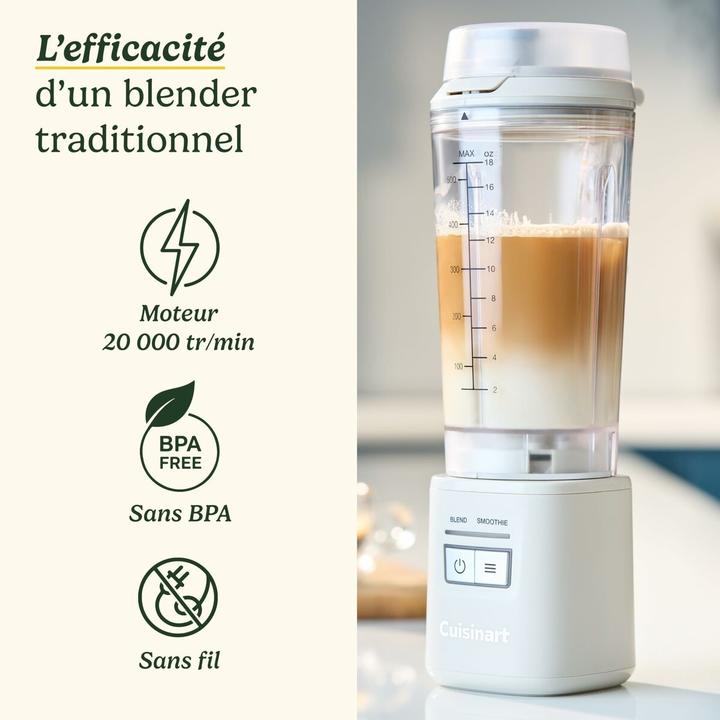Actual product image Cuisinart Blast&GO PORTABLE TO GO Blender (120 W)