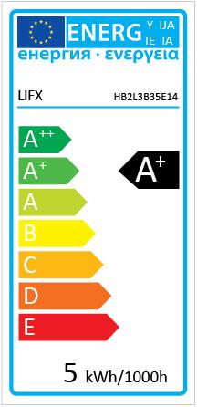 Energy Label Lifx Candle Colour (E14, 1x)
