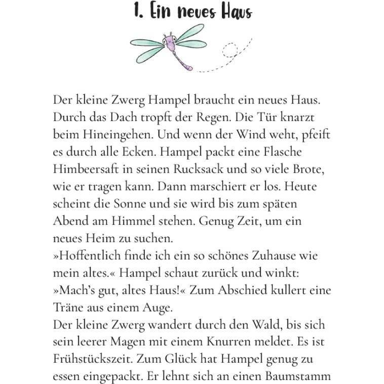 Thumbnail - Zwerg Hampel - Sein erstes Abenteuer (Band 1), Kinderbücher von Danie Reko