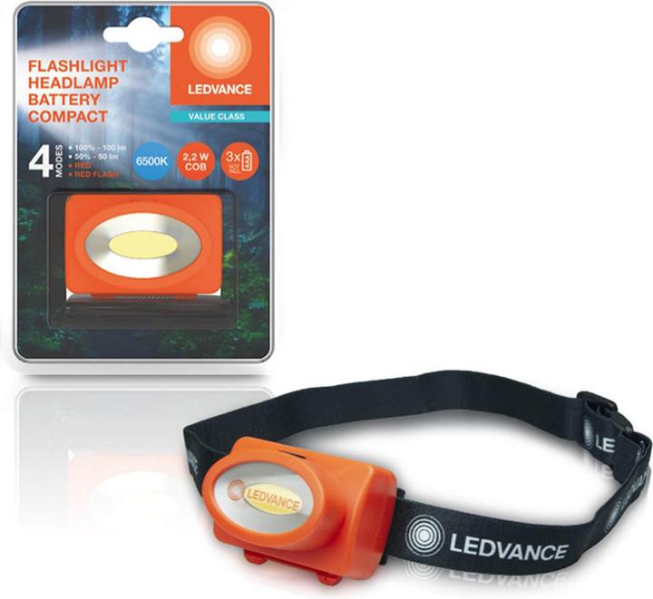 Actual product image Ledvance FLASHLIGHT HEAD 2.2W 100LM 3XAAA IP22 (100 lm)