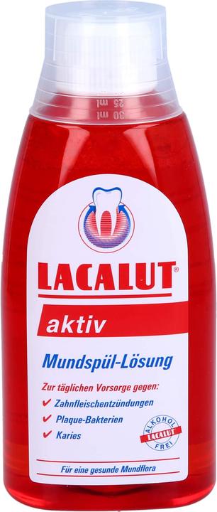 Image du produit Dr. Theiss Bain de bouche Lacalut actif, solution de 300 ml (300 ml, Bains de bouche)