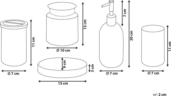 Produktbild Beliani Amarga
