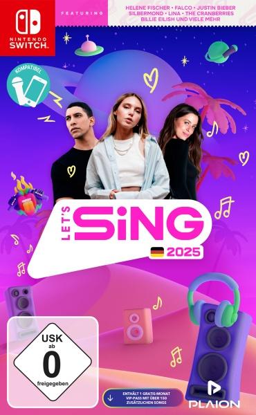 Plaion Let's Sing 2025 German Version (Switch, DE)