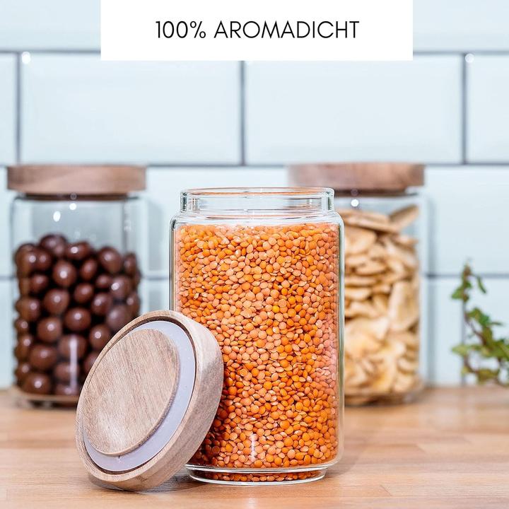 Produktbild Econovo Vorratsgläserset (2.10 l)