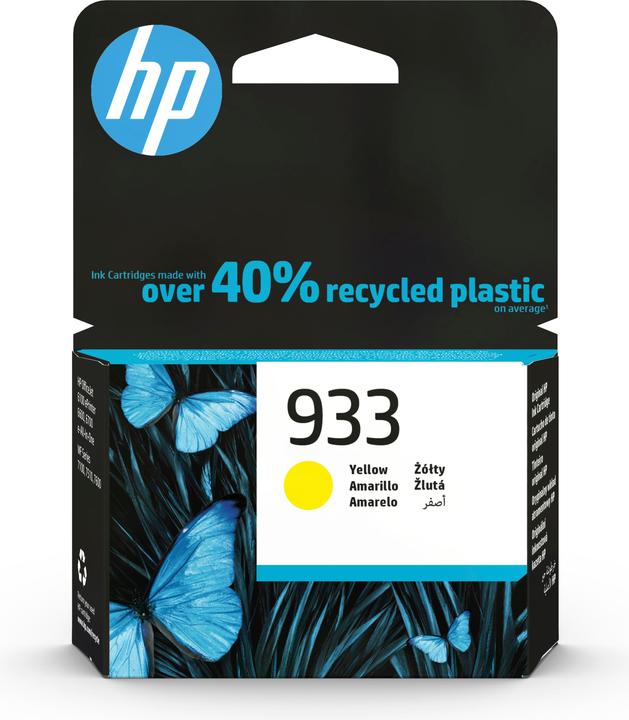 Actual product image HP 933 Original Ink Cartridge (Y)