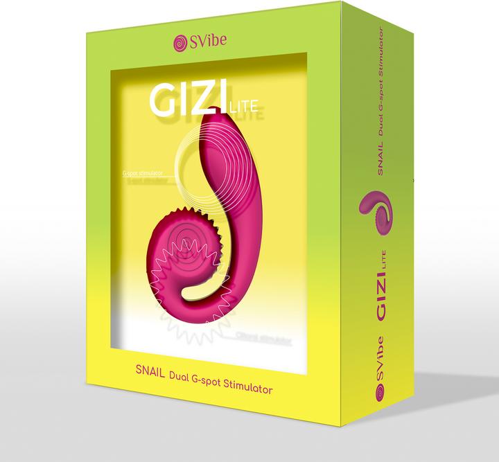 Actual product image Snail Vibe SVibe - GIZI Lite Vibrator - Pink