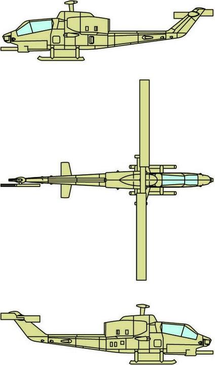 Produktbild Trumpeter AH-1W SuperCobra (12 aircraft)