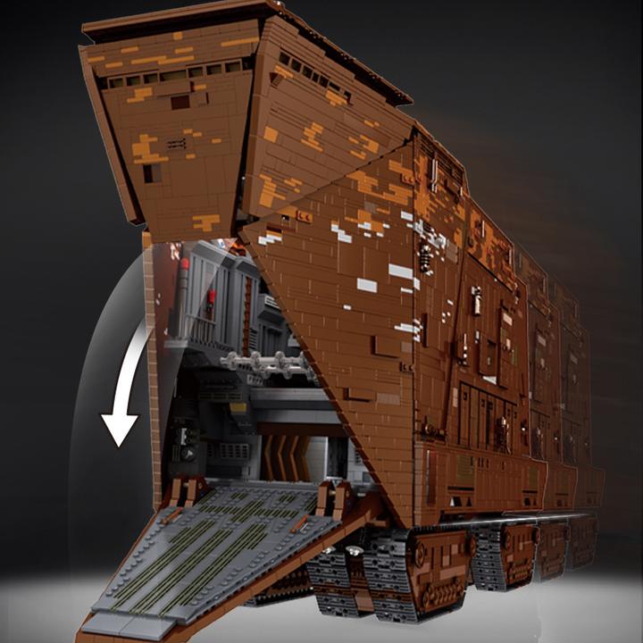 Actual product image Mould King Sandcrawler