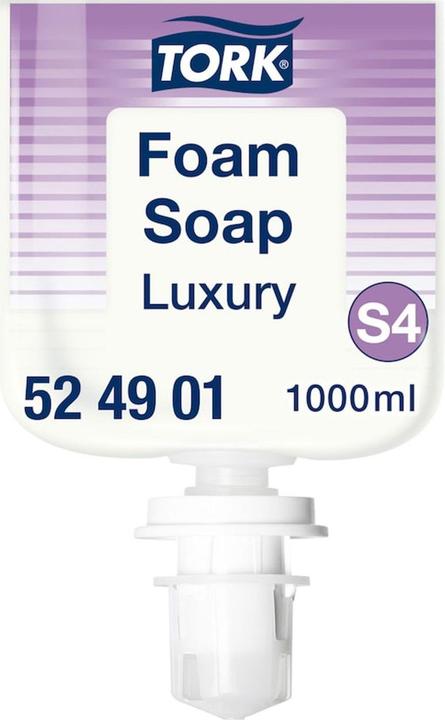 Actual product image Tork Hand Soap 524901 Transparent Luxurious Foam (Liquid soap, 1000 ml)