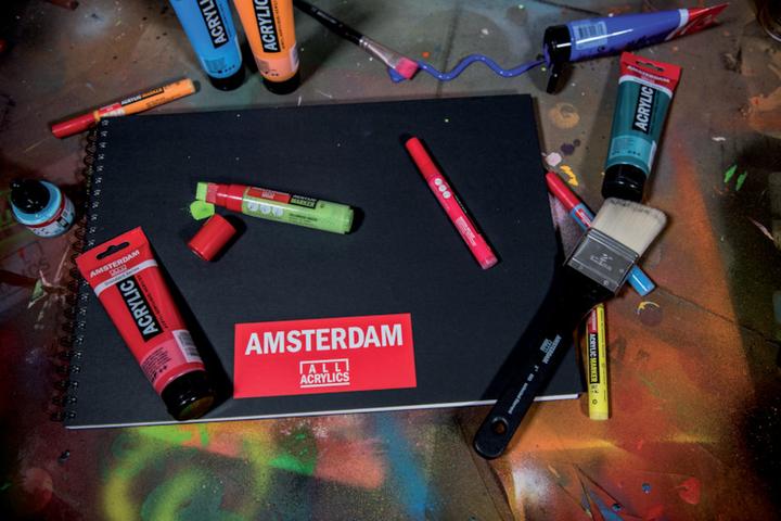 Produktbild Amsterdam Marker violett (Ultramarinviolett, 4 mm, 1 x)