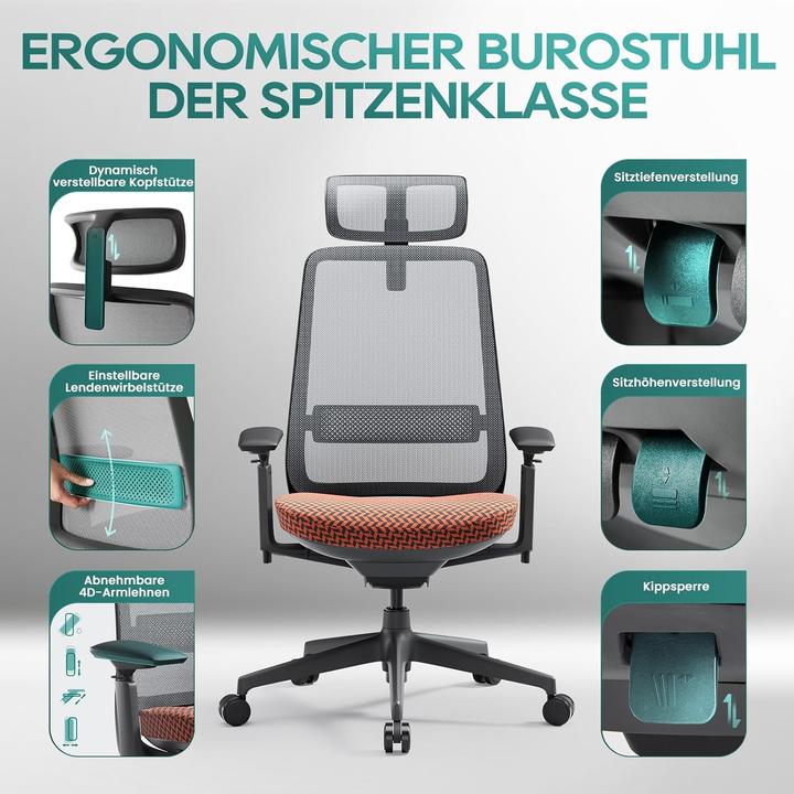 Image du produit Colamy Bürostuhl