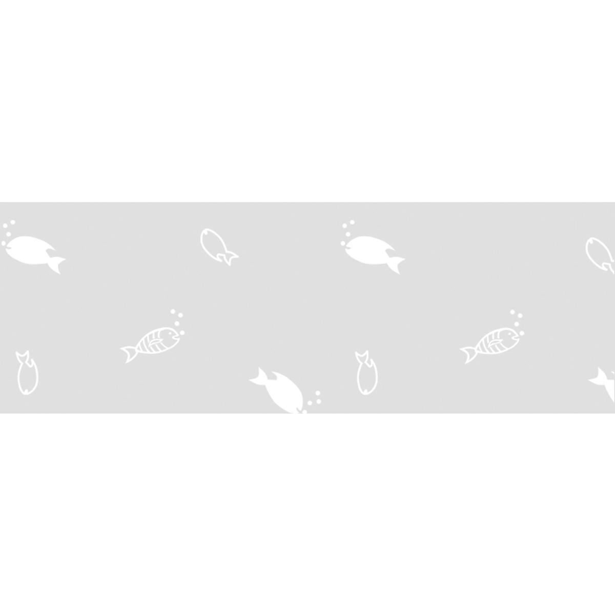 Ursus, Bastelpapier, Transparentpapier 115g/qm A4 VE=25 Blatt White Line Fische (115 g/m², 25 x)