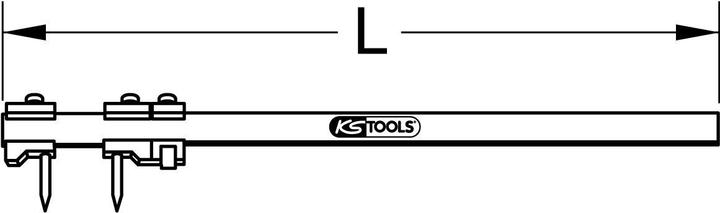 Image du produit KS Tools Compas à tige de précision
