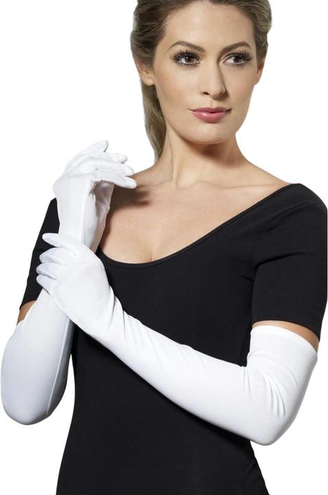 Produktbild Smiffys Unifarben Handschuhe Lang