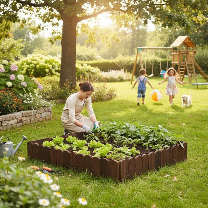 Actual product image Relaxdays Lawn Edging (200 cm)