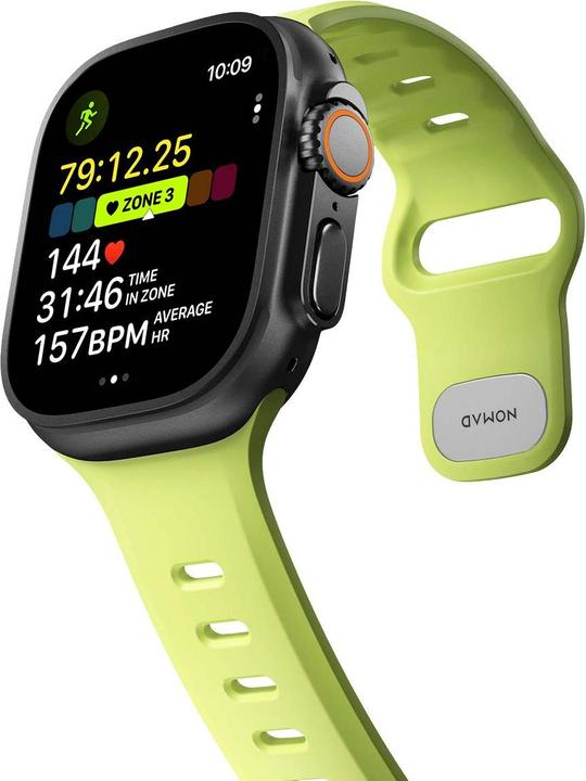 Actual product image Nomad Tempo Band 49mm Lime (Plastic, Rubber)