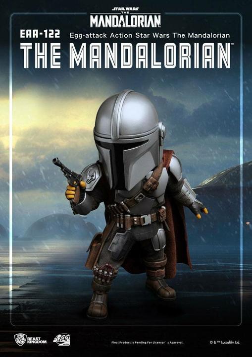 Actual product image Beast Kingdom Star Wars The Mandalorian - Egg Attack Action: The Mandalorian