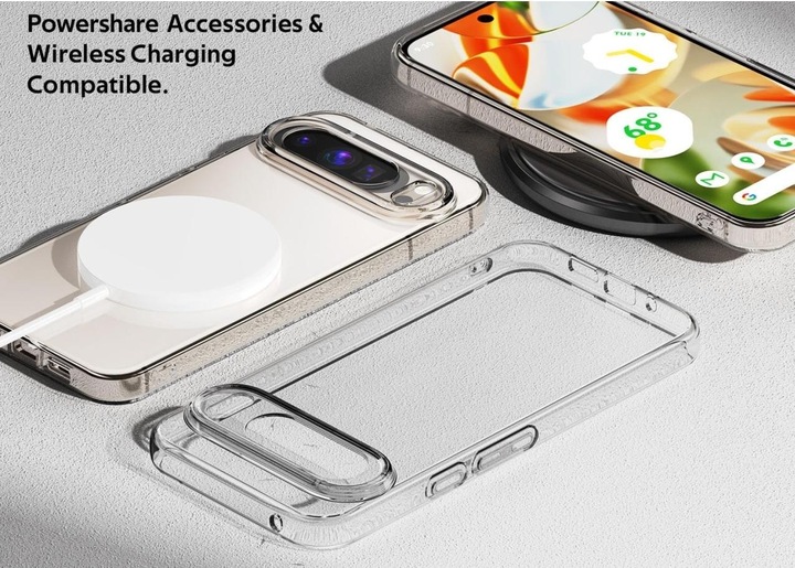 Produktbild Screenguard Google Pixel 9 Pro XL Flexible TPU Clear Case (Google Pixel 9 Pro XL)