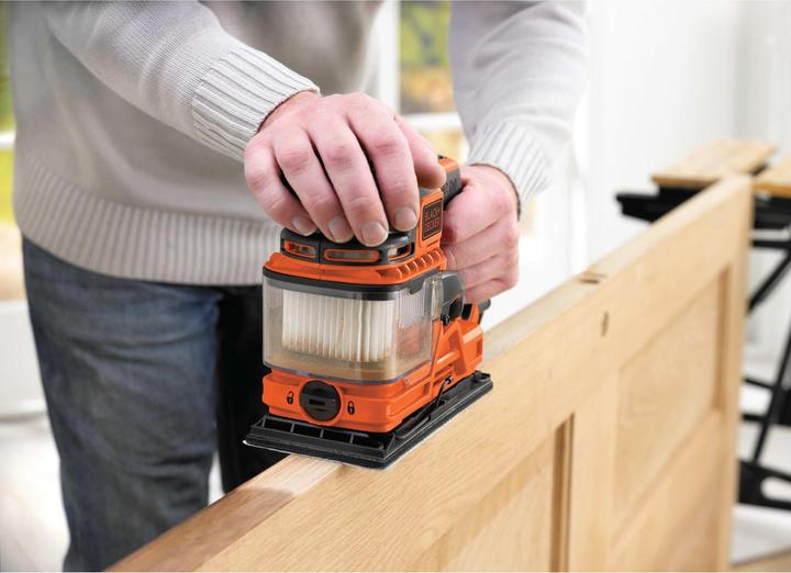 Immagine prodotto Black & Decker Levigatrice orbitale 270W DUOSAND (Levigatrice orbitale, 270 W)