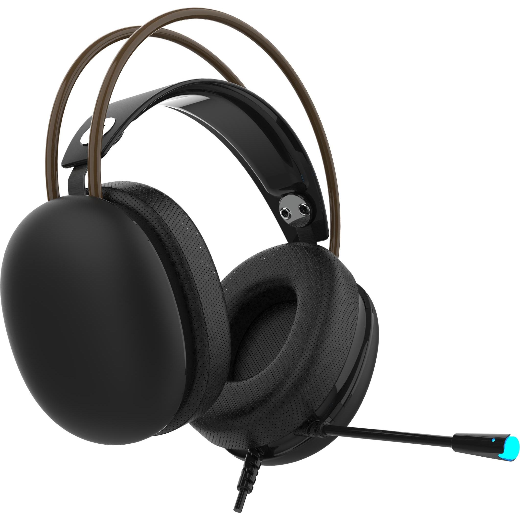 Thumbnail - Inca Gaming Headset IGK-X8S 7.1, USB, RGB-LED, schwarz (Kabelgebunden), Gaming Headset, Schwarz