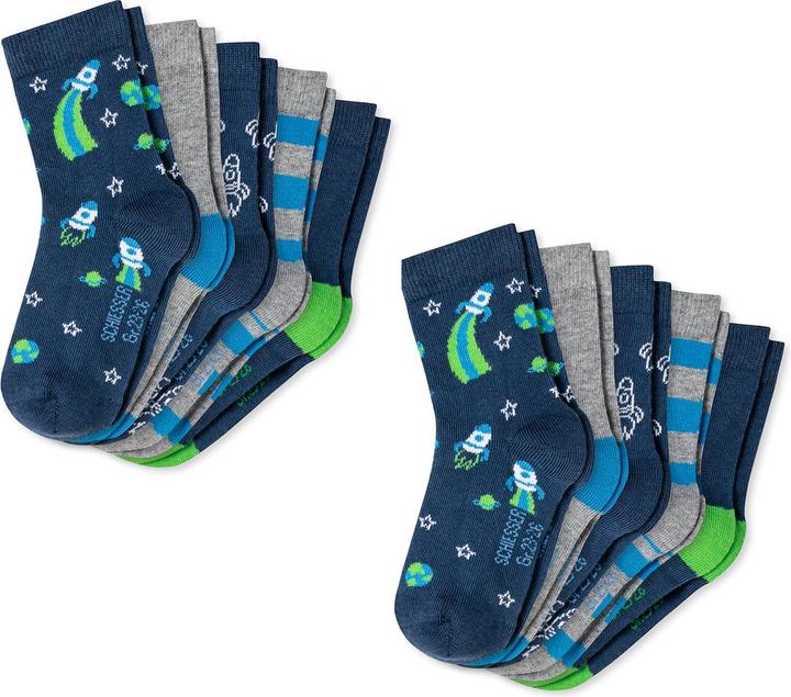 Produktbild Schiesser Freizeitsocken Fun & Hobby (10er Pack, 23 - 26)