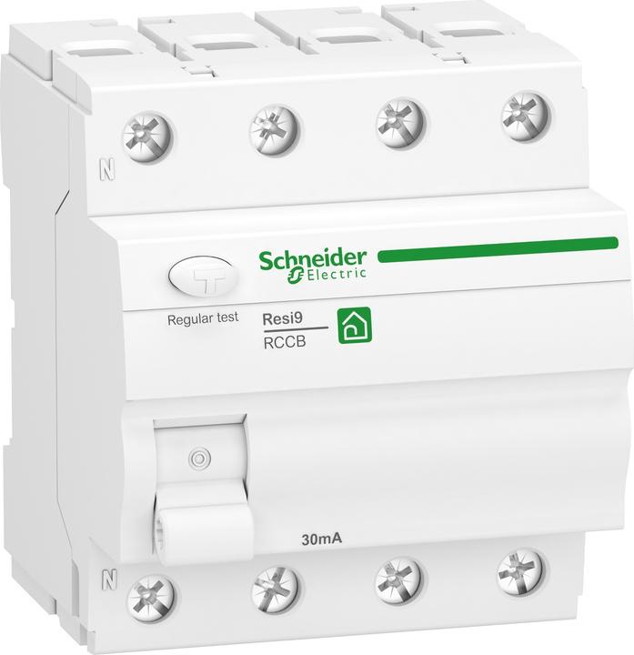Produktbild Schneider Electric R9R42440 Resi9 3P+N 40A 30mA Typ F Fehlerstrom-Schutzschalter