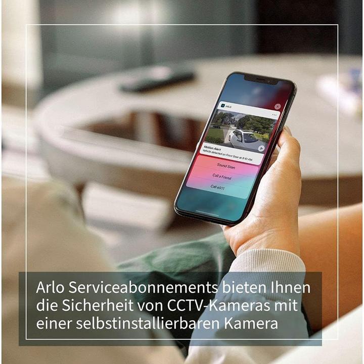 Produktbild Arlo Pro 4 Spotlight Kamera, 1er Set schwarz (2688 x 1520 Pixel)