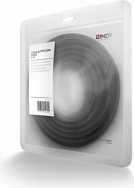 Actual product image Lindy Network cable (PiMF, S/FTP, TPE, CAT6a, 20 m)