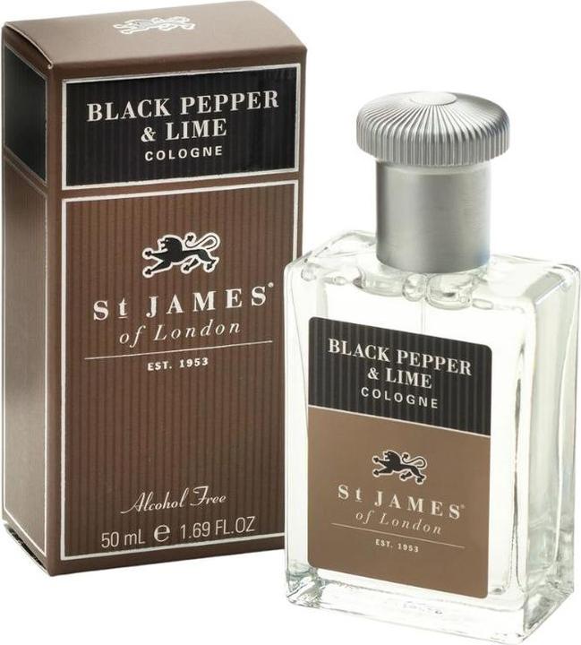 Actual product image St. James of London Black Pepper & Lime Cologne (Eau de cologne, 50 ml)