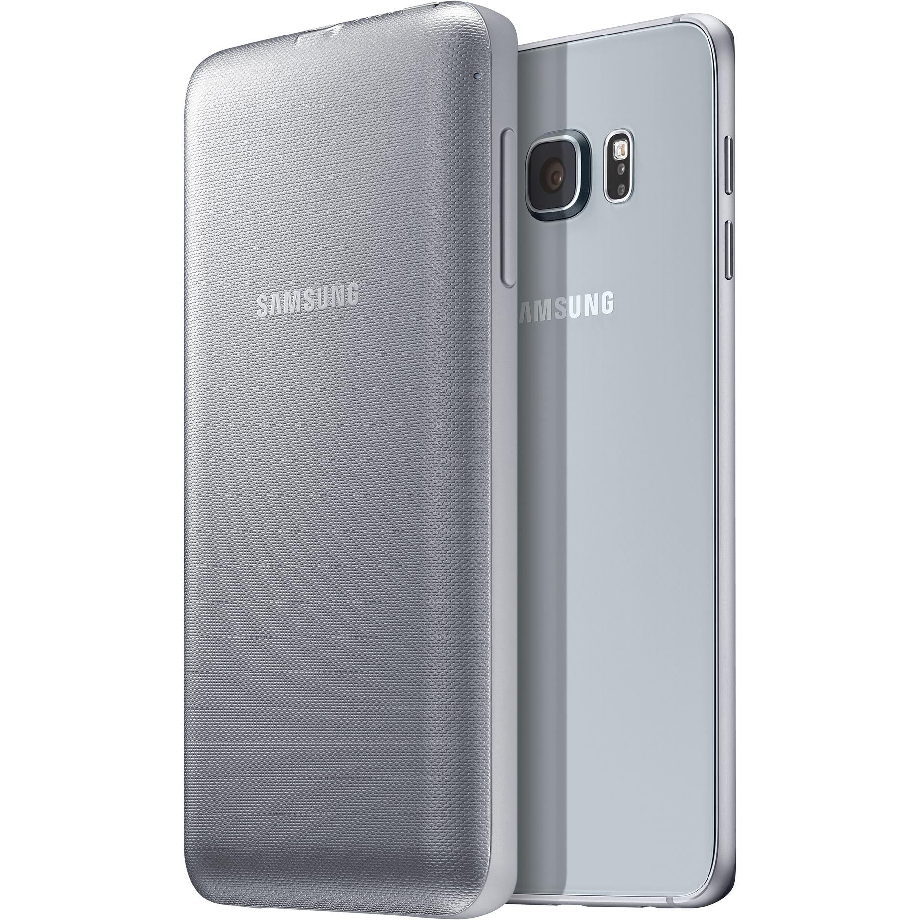 Samsung Power (Samsung Galaxy S6 Edge+), Smartphone Hülle, Silber