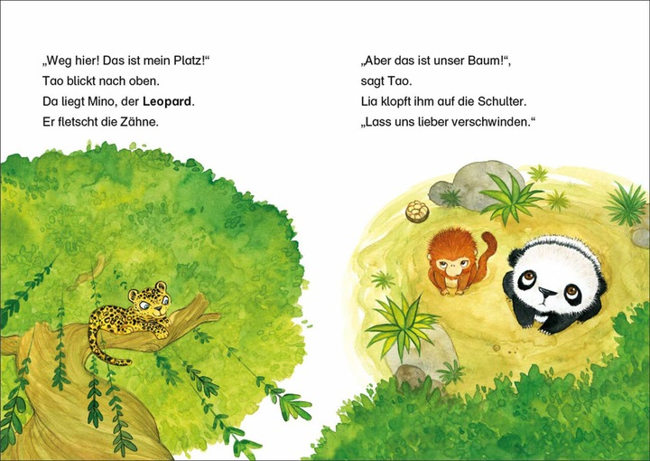 Produktbild Leselöwen 1. Klasse - Ein Panda in der Dschungelschule (Deutsch, Katja, Richert, 2020)
