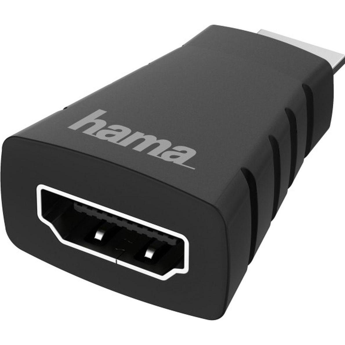 Hama mini HDMI (Typ C) — HDMI (Typ A) (Mini HDMI, 4 cm), Adattatore dati + video, Nero