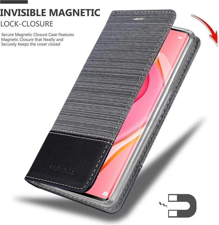 Actual product image Cadorabo Book Jeans Optics Cover (Huawei Nova 7 Pro 5G)