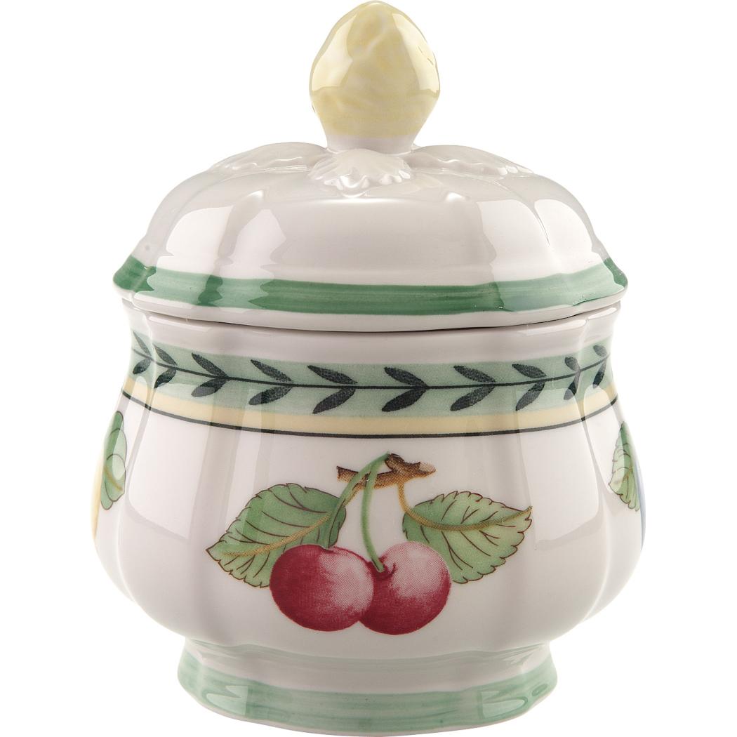 Villeroy & Boch Zuckerdose 6 Pers. French Garden Fleurence, Vorratsbehälter, Weiss
