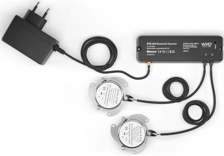 WHD BTR203SET2EXCITER Bluetooth-ontvangerset mono (Bluetooth-ontvanger)