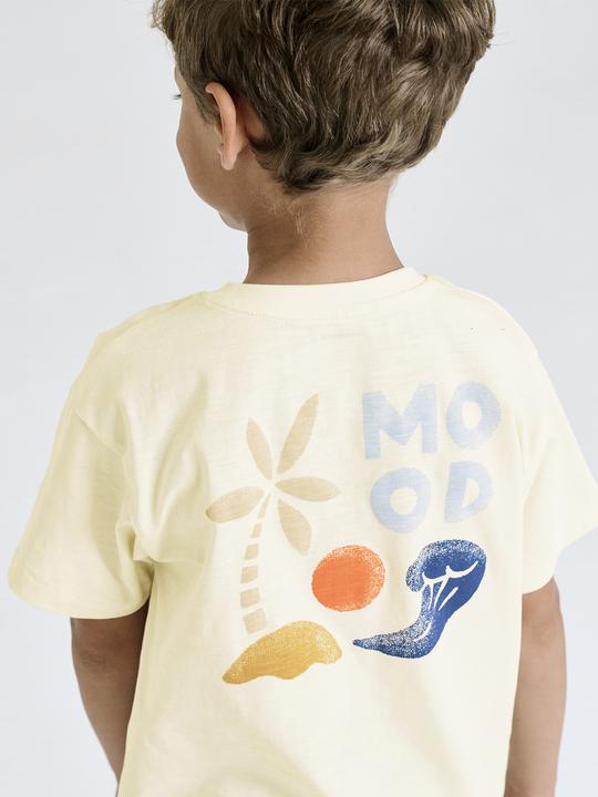 Produktbild Vertbaudet Jungen T-Shirt mit XL-Print hinten und Recycling-Baumwolle (98, 104)