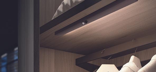 Immagine prodotto L&S Lampade este.Smart lineari batteria,nero (Bianco caldo, 40 cm, Interno)