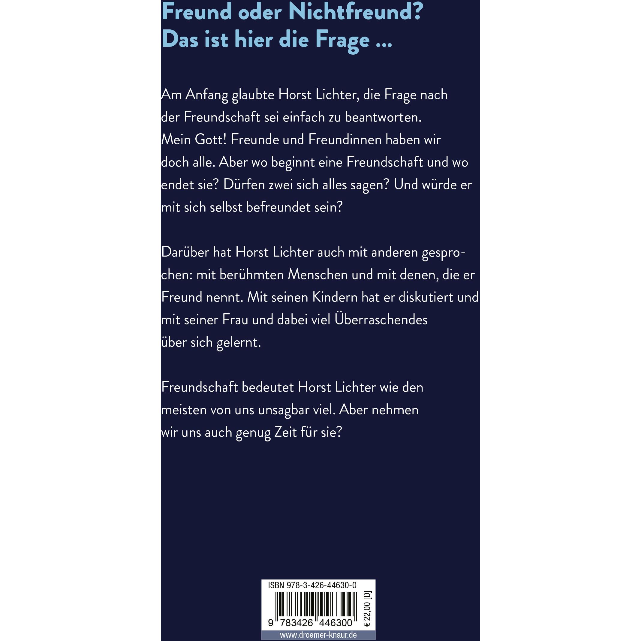 Thumbnail - Zeit für Freundschaft?!, Sachbücher von Horst Lichter