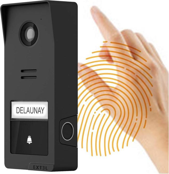 Actual product image Extel Video-Türsprechanlage WLAN Türsprechanlagen-Modul, Monitor Anthrazit, S (Wi-Fi)