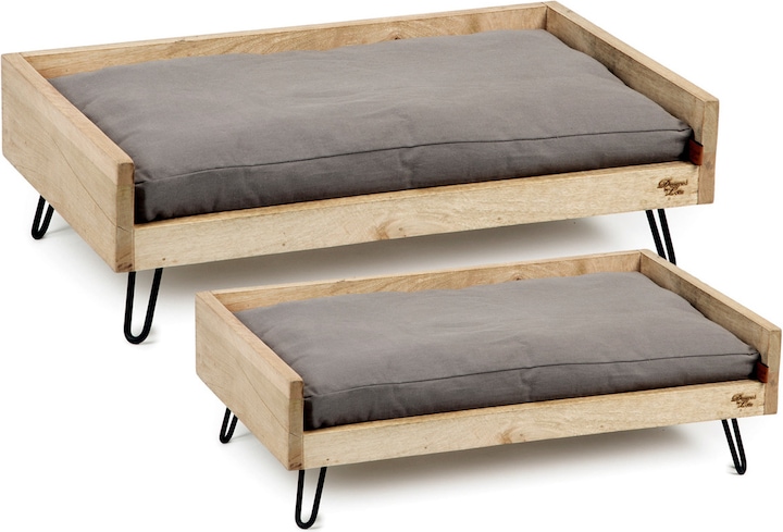Actual product image Designed by Lotte Turana wooden bed (Dog)