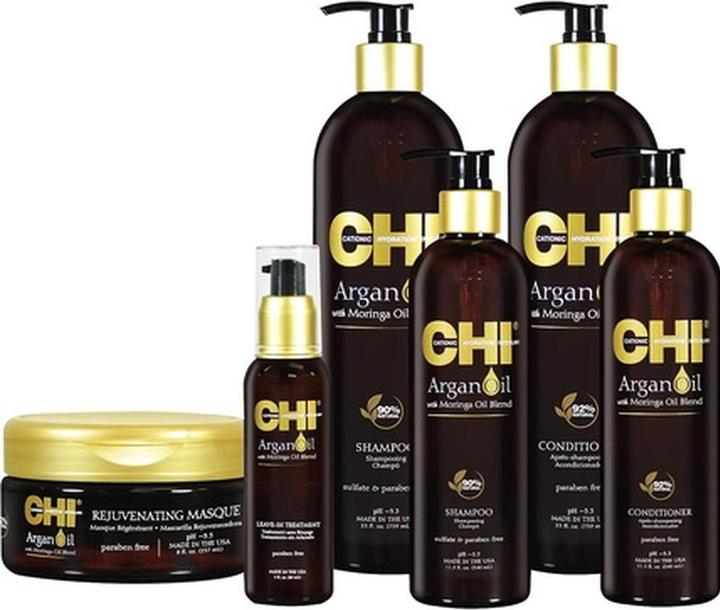 Produktbild CHI Argan Shampoo 355 (355 ml, Flüssiges Shampoo)