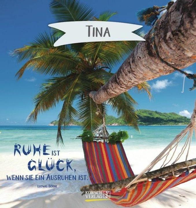 Produktbild Namenskalender Tina