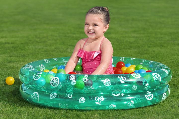 Actual product image Triton Splash & Play Inflatable Ball Pit and Play Pool with 50 Play Balls