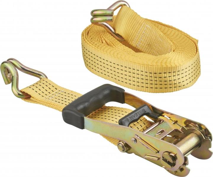 Immagine prodotto Thirard Cinghia di tensione, 8m, con cricchetto, gancio jj, giallo