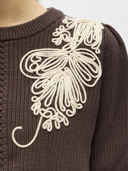 Immagine prodotto Object Besticktes Strickoberteil (S)