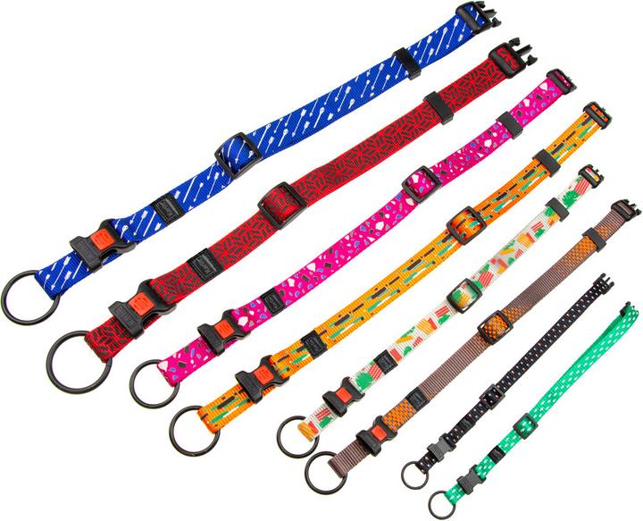 Produktbild Karlie Halsband verstellbar mit gedrucktem Motiv Mix and Match (35, Hund, Spazieren)
